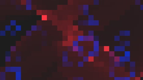 Blue-and-red-pixels-pattern-with-8-bit-effect