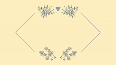 Blue-retro-flowers-and-heart