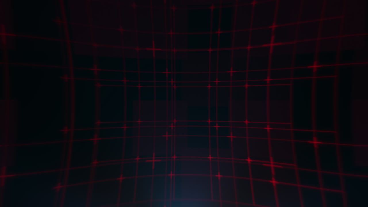Premium stock video - Digital computer screen with grid pattern
