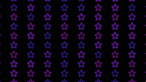 Retro-stars-pattern-with-neon-purple